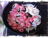 焼き肉のタレで簡単豚ロース照り焼丼！作り方2写真