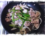 焼き肉のタレで簡単豚ロース照り焼丼！作り方3写真