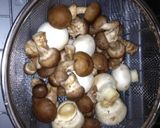 初心者塩麹エビ＆タコ＆きのこアヒージョ作り方2写真