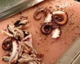 たこ、きゅうり、おくらの酢の物作り方3写真