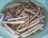 ゴボウとニンジンの唐揚げ　σ（＾ｕ＾）作り方1写真