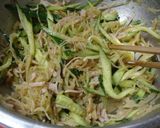 そうめんかぼちゃの中華和え作り方4写真