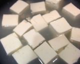 お豆腐の明太子あんかけ卵入り〜作り方1写真