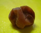 鶏肉の湯びき、モロヘイヤと梅肉和え作り方5写真