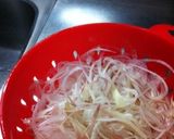 スモークサーモン玉ねぎみょうがのマリネ作り方1写真