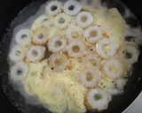 余り物で！ちくわと卵のスープ♪作り方6写真