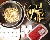 茄子の柳川風作り方1写真