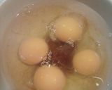 ♡納豆のタレでふわふわだし巻き卵♡作り方1写真
