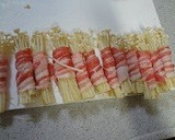 簡単すぎ！えのきの豚肉巻き巻き作り方2写真