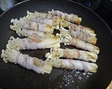 簡単すぎ！えのきの豚肉巻き巻き作り方3写真
