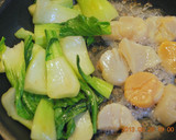 簡単♪青梗菜と帆立のオイスターソース炒め作り方6写真
