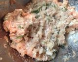 貴方と食べたい仲良しつくね。作り方5写真