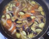 アクアコッタ（パンの野菜スープ掛け）作り方5写真