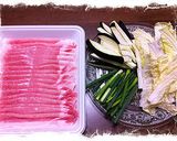 レンジでチン！野菜くるくる豚ロース。作り方1写真
