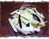 レンジでチン！野菜くるくる豚ロース。作り方2写真