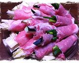 レンジでチン！野菜くるくる豚ロース。作り方3写真