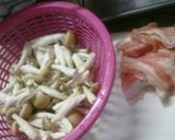 しめじと豚バラ☆和風パスタ～ネギ風味～作り方2写真