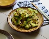 スパイシー！ゴーヤのおかかカレー炒め作り方4写真