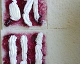 ブルーベリーホイップサンド☆通称生ブル☆作り方1写真