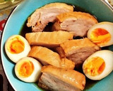超しっとり！お箸で切れる豚の角煮作り方5写真