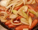 簡単に、セロリとウインナーの和風味作り方4写真