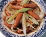 簡単に、セロリとウインナーの和風味作り方5写真