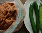 自家製味噌で、簡単胡瓜のみそ漬け作り方1写真