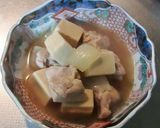 高野豆腐と鶏肉のあっさり煮作り方4写真