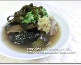 鶏そぼろと茄子の昆布煮オクラかけ作り方8写真