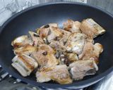 蒟蒻大豆入りスペアリブ煮・・秋にピッタリ作り方3写真