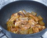 蒟蒻大豆入りスペアリブ煮・・秋にピッタリ作り方7写真