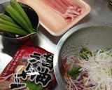 【夏にぴったり】インスタント冷麺サラダ作り方1写真