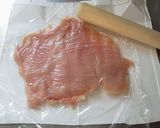 鶏胸肉のパンプキンロール作り方1写真