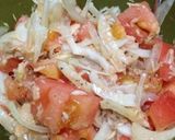 トマトとツナの冷製パスタ作り方2写真