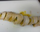 鶏胸肉のパンプキンロール作り方7写真