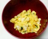 ＊塩こんぶとマヨたまのおにぎり＊作り方3写真