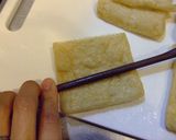 玉子を薄揚げに入れて信田煮(^−^)☆作り方2写真