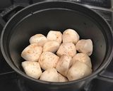 ストウブ【staub】de里芋の煮物作り方3写真
