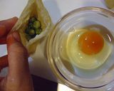 玉子を薄揚げに入れて信田煮(^−^)☆作り方5写真