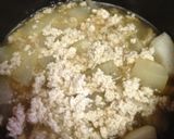 冬瓜のふわっふわ鶏そぼろあんかけ☆*ﾟ作り方4写真