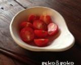 お酢だけ✽トマトのかけるだけマリネ作り方2写真