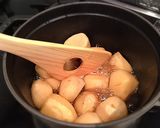 ストウブ【staub】de里芋の煮物作り方8写真