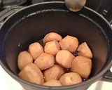 ストウブ【staub】de里芋の煮物作り方10写真