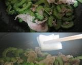 苦くないよー(≫‿ ≪♪ゴーヤ炒飯①作り方3写真