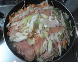 鶏と野菜の蒸ししゃぶ作り方4写真