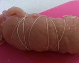 簡単☆鶏胸チャーシュー作り方1写真