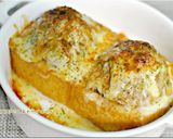ほろ苦スパイシー肉詰め厚揚げのチーズ焼き作り方6写真