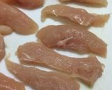 簡単♪＊笹身 de 鶏天＊作り方1写真