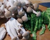 食べるラー油で、ゴーヤと春雨の炒め煮作り方2写真