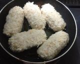 簡単♥ヘルシー♥焼く蟹クリームコロッケ作り方1写真